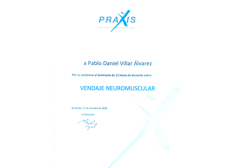 Escuela Praxis de Quiromasaje